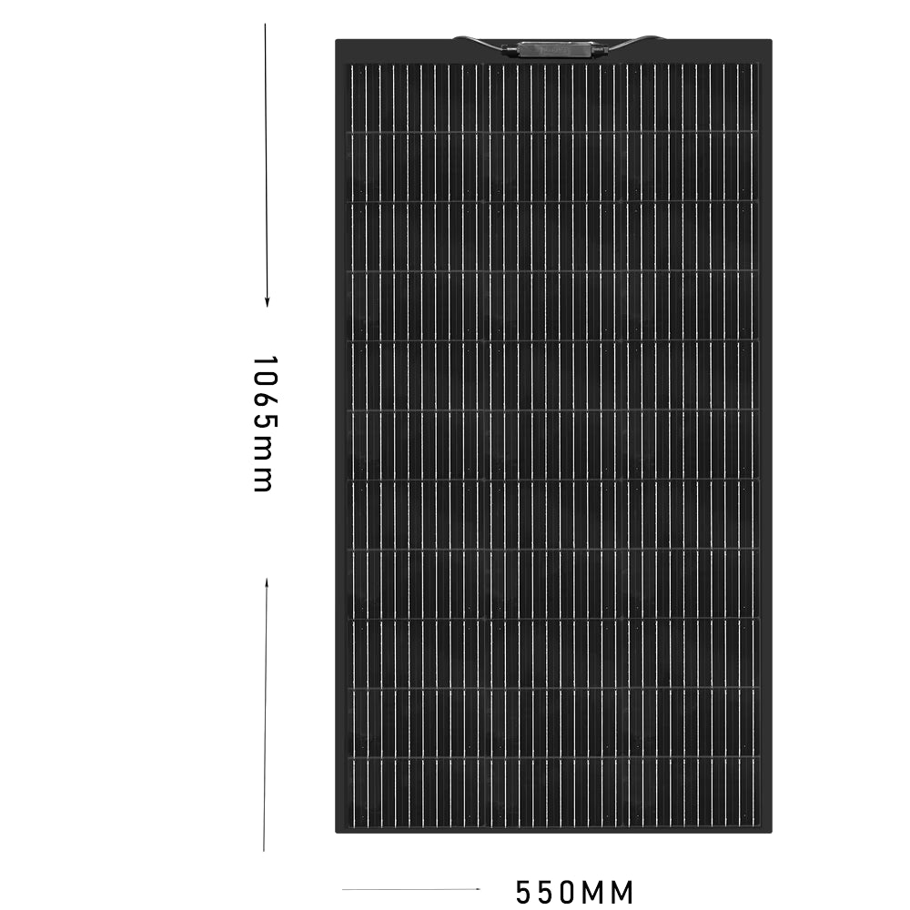 Flexible Solar Panel 12V Kits 240W 360W 480W 600W 720W Charge Controller Cable for Battery RV Trailer Boat Cabin Caravan Truck